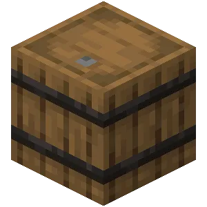 Minecraft Item Barrel